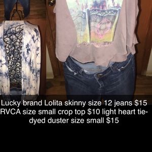 Just lucky jeans!